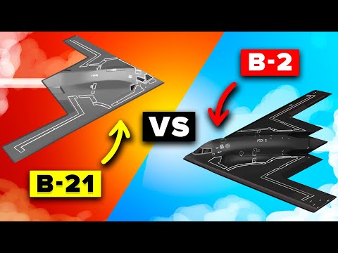 B-21 vs B-2 - Which Stealth Fighter is Deadlier