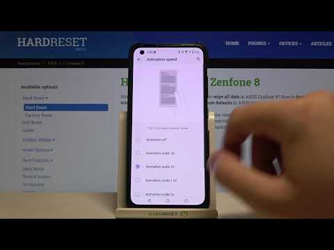 How to Change Animation Speed on ASUS Zenfone 8 – Adjust Animation Speed