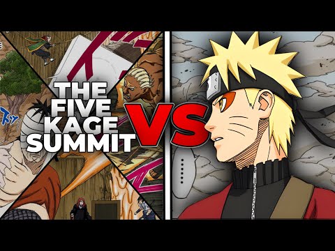 Sage Naruto vs The Five Kage Summit!