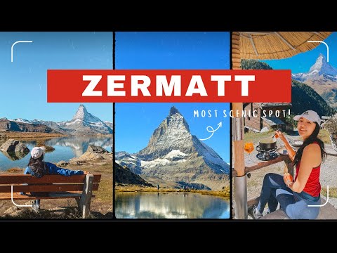 O QUE FAZER EM ZERMATT, SUÍÇA: RIFFLESEE, CAMINHADA 5 LAGOS, TRILHA GOURMET E MAIS!