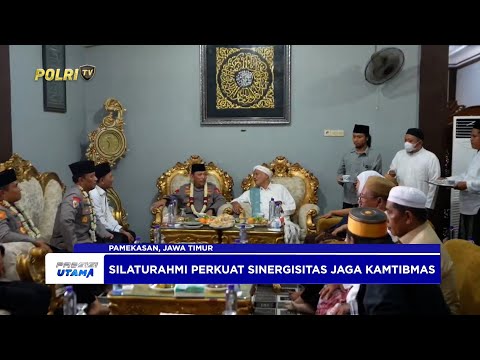 KAPOLRI SILATURAHMI KE PONPES AL-HAMIDY BANYUANYAR TEKANKAN SINERGITAS DAN PERSATUANKAPOLRI SILATURAHMI KE PONPES AL HAMIDY BANYUANYAR TEKANKAN SINERGITAS DAN PERSATUAN