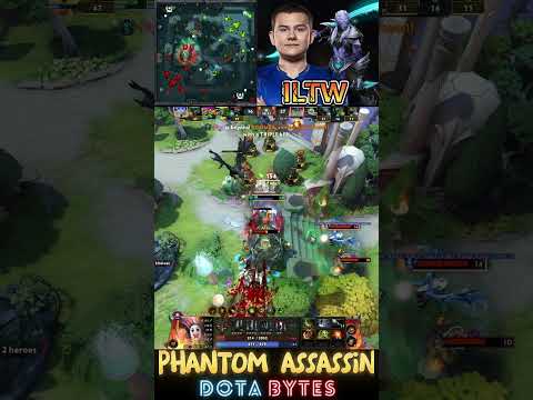 Rampage Alert 😎: Phantom Assassin rampage by ILTW 🔥 #dota2 #dotabytes