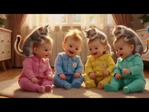 🐾 Dudi Dudi Dham Dham! 😻 4 Baby Kittens Dancing & Chasing 💃✨ #kitten #viral #dudidudidam