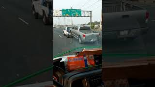 How not to tow a truck .