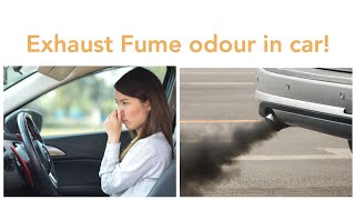 Why are Diesel exhaust fumes smell inside vehicle cabin? how to fix Carbon Black Death 1.6 hdi