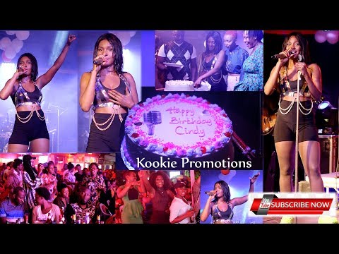 Cindy Sanyu's Birthday Party Celebrating 34 Years Old At Fusion Auto Spa Munyonyo