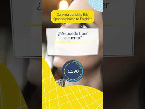 Questionário sobre como pedir comida em espanhol: