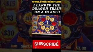 💥Dragon Train Lands Big Win On $3 Bet!💥 #casino #slotmachine