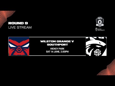 LIVE Bond University QAFLW ROUND 9 - Wilston Grange V Southport