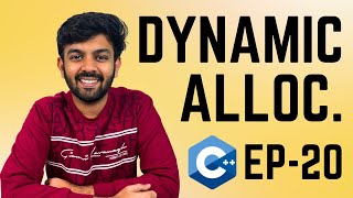 Download the video "Dynamic Allocation | C++ for Beginners Ep- 20 | code io - Tamil"