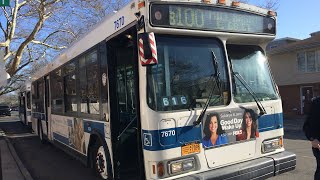 Final days of the 2003 Orion VII CNG (#7664 & #7670) On the B100 & B103
