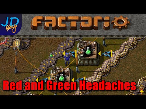 Red and Green headaches ⚙️ Factorio on a 45 ∠ Ep3 ⚙️ Gameplay, Lets Play