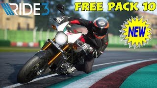 RIDE 3 Free Pack 10 | Ducati Monster S4RS Tricolore | PS4 PRO Gameplay