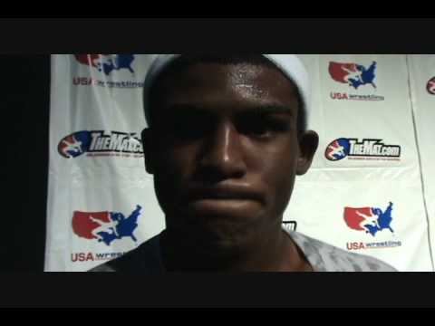 Junior 135 Greco-Roman champion Ellis Coleman (IL)