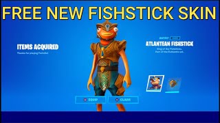 How to Get Atlantean Fishstick Skin for Free in Fortnite!