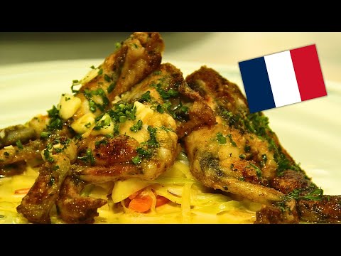 Frog legs in white wine julienned vegetables @TopfguckerTV #topfgucker_kwr #cooking #diyfood
