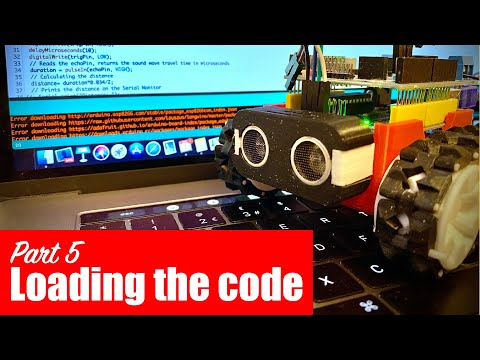 YouTube Thumbnail for Loading the SMARS Arduino code