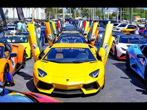 Lamborghini Aventador SVJ, Huracan EVO, Ferrari 812  CRAZY LOUD SUPERCARS BLASTING Accelerating Revs