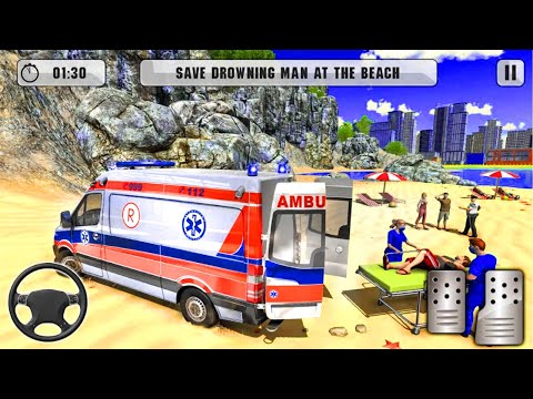 City Ambulance Rescue - Police Emergency Ambulance Rescue Simulator - Android Gameplay