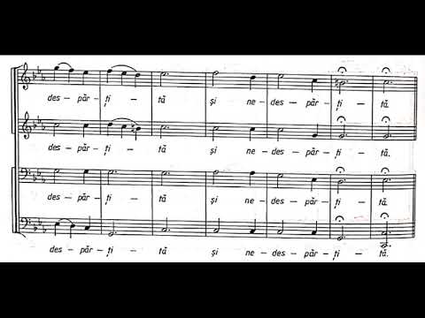 Raspunsurile Mari, Gheorghe Danga - Te Deum Laudamus (cu partitura)