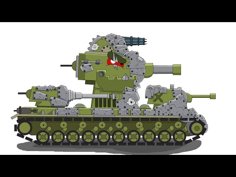 Как Нарисовать Танк бронированный КВ-6 Из Мультики Про Танки