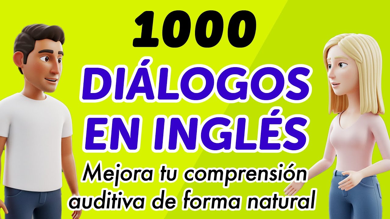 1000 conversaciones en inglés sin parar | Mejora tu comprensión auditiva de forma natural