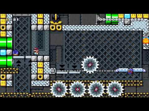 DryBones Industrial by Nick - Super Mario Maker - No Commentary 1AD
