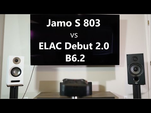Speaker Shootout: Jamo S 803 vs ELAC B6.2 (No Talking)
