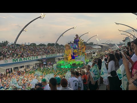 MANCHA VERDE 2024 - Largada do Samba | Desfile oficial