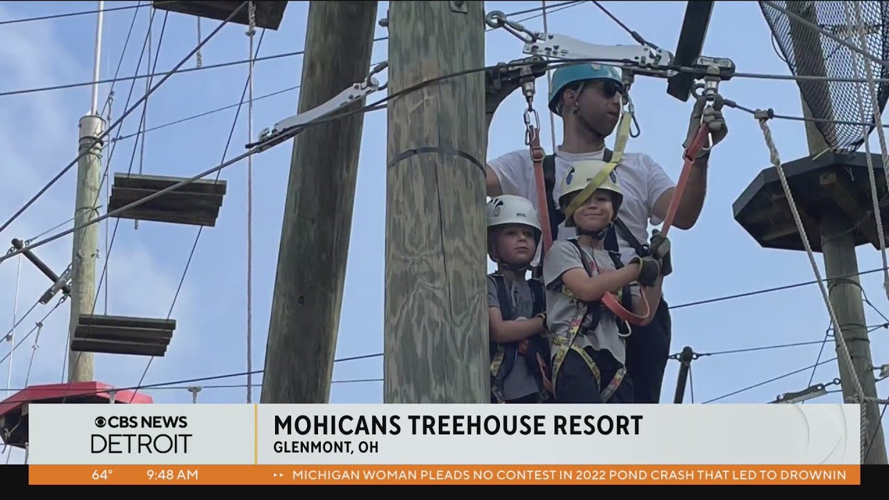 LittleGuide Detroit previews Mohicans Treehouse Resort