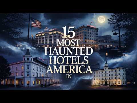 15 Most Haunted Hotels in America - Sleep with Ghosts - Real Scary Horror Stories