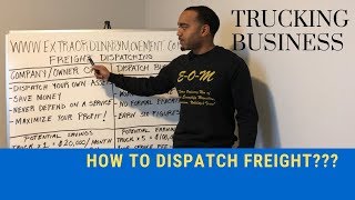 TRUCKING BUSINESS: HOW TO DISPATCH FREIGHT: LIVE TRAINING!!!