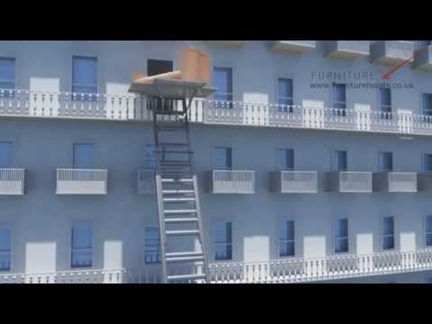 The Furniture Hoist in action