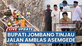 Jalan Rusak di Ngusikan Jombang, Bupati Tinjau Lokasi dan Minta Perbaikan Segera