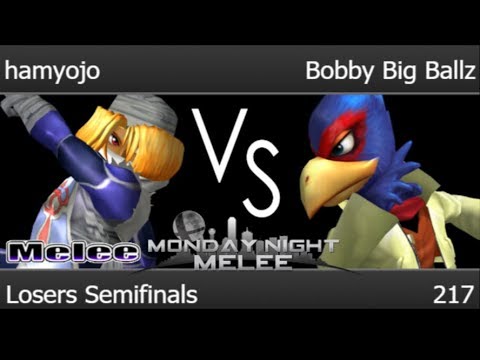 MNM 217 - SD | hamyojo (Sheik) vs Bobby Big Ballz (Falco) Losers Semifinals - Melee