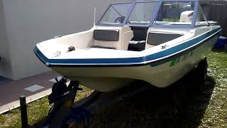 My 1979 Glastron Spotster XL fully restored.