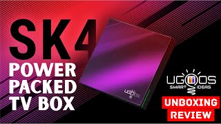 New Ugoos SK4 Android 14 TV Box  |  Powerful & Budget Friendly  |  UNBOXING REVIEW