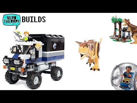 Jurassic World Carnotaurus Gyrosphere Escape  | Nerd Therapy Builds