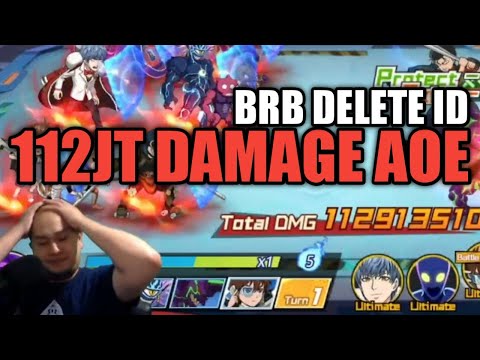 112JT AOE DAMAGE, BRB DELETE ID - ONE PUNCH MAN : The Strongest