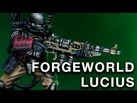 How To Convert and Paint Forgeworld Lucius Skitarii
