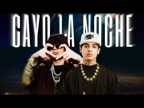 PESO PLUMA, NATANAEL CANO - Cayó La Noche (Video Lyrics)