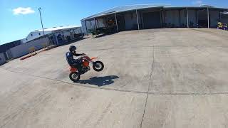 Kevin B Nolde visiting the good company out at Marine Turbine Technologies and Y2K Superbike