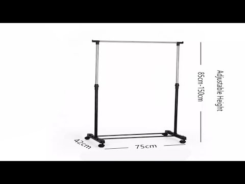 Single Pole Clothes Rack l Unboxing, Review & Test