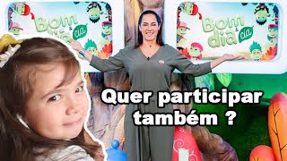 Como participar do Bom dia e Cia