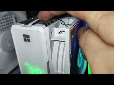 Thermalright Assassin X 120 R Digital WHITE Unbox and Review