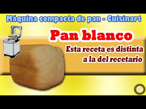 Cuisinart Bread Machine│Another recipe of white bread│Ilustrando Menesteres│AttentionTV