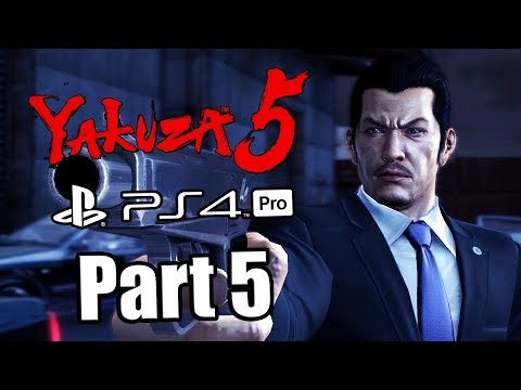 Yakuza 5 Remaster - English Walkthrough Part 5 PS4 PRO Gameplay [No Commentary]