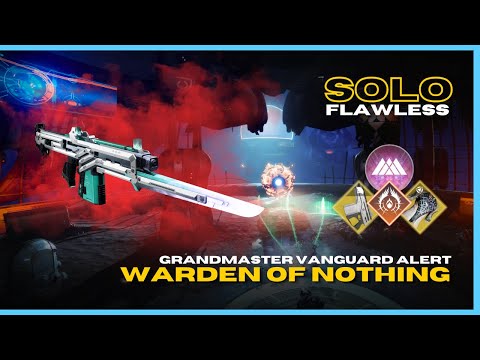 Mataiodoxia Monte Carlo Prismatic Warlock - Solo GM Vanguard Alert "Warden of Nothing" - Destiny 2