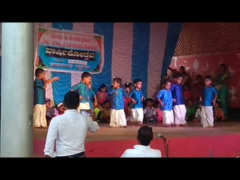 Dhruva in Puttani Karu Ondu group dance | Moodganapathi Shishumandir Vaarshikotsava | Uppunda