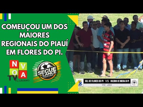 Começou um dos maiores regionais do Piauí na cidade de Flores do PI com mais de 50 mil em premiação.